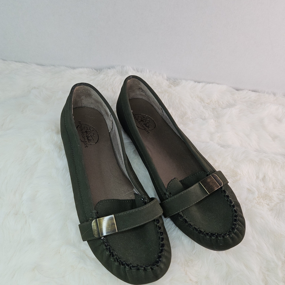 Lifestride Randi Green Loafers 8.5